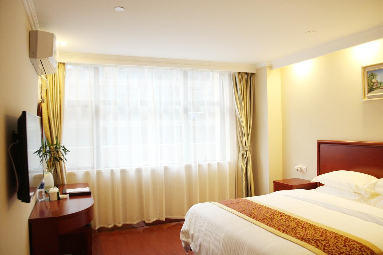 Greentree Inn Anhui Chizhou Jiuhua Mountain Scenic Spot Business Hotel Wuxiqiao المظهر الخارجي الصورة