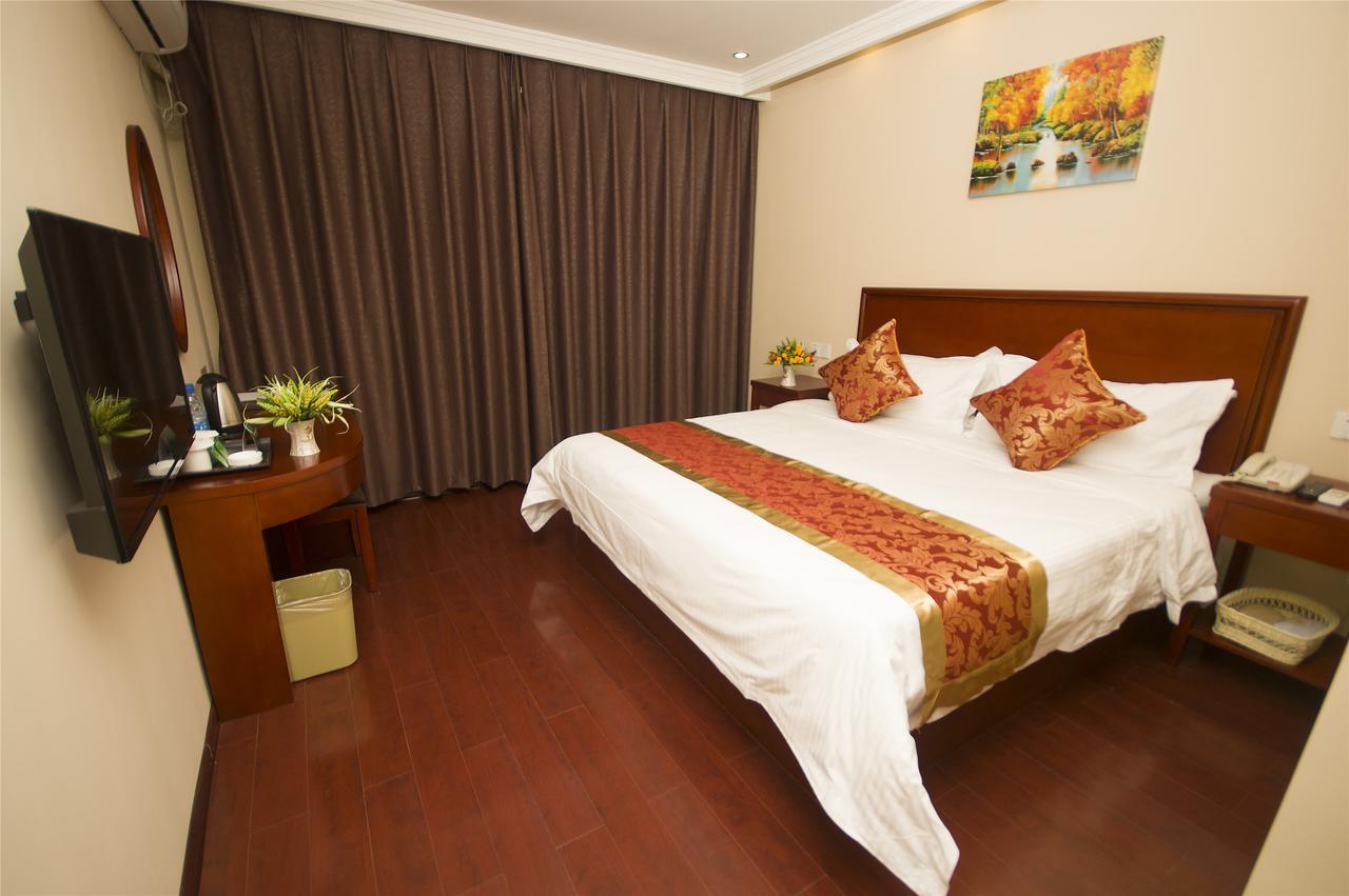 Greentree Inn Anhui Chizhou Jiuhua Mountain Scenic Spot Business Hotel Wuxiqiao المظهر الخارجي الصورة