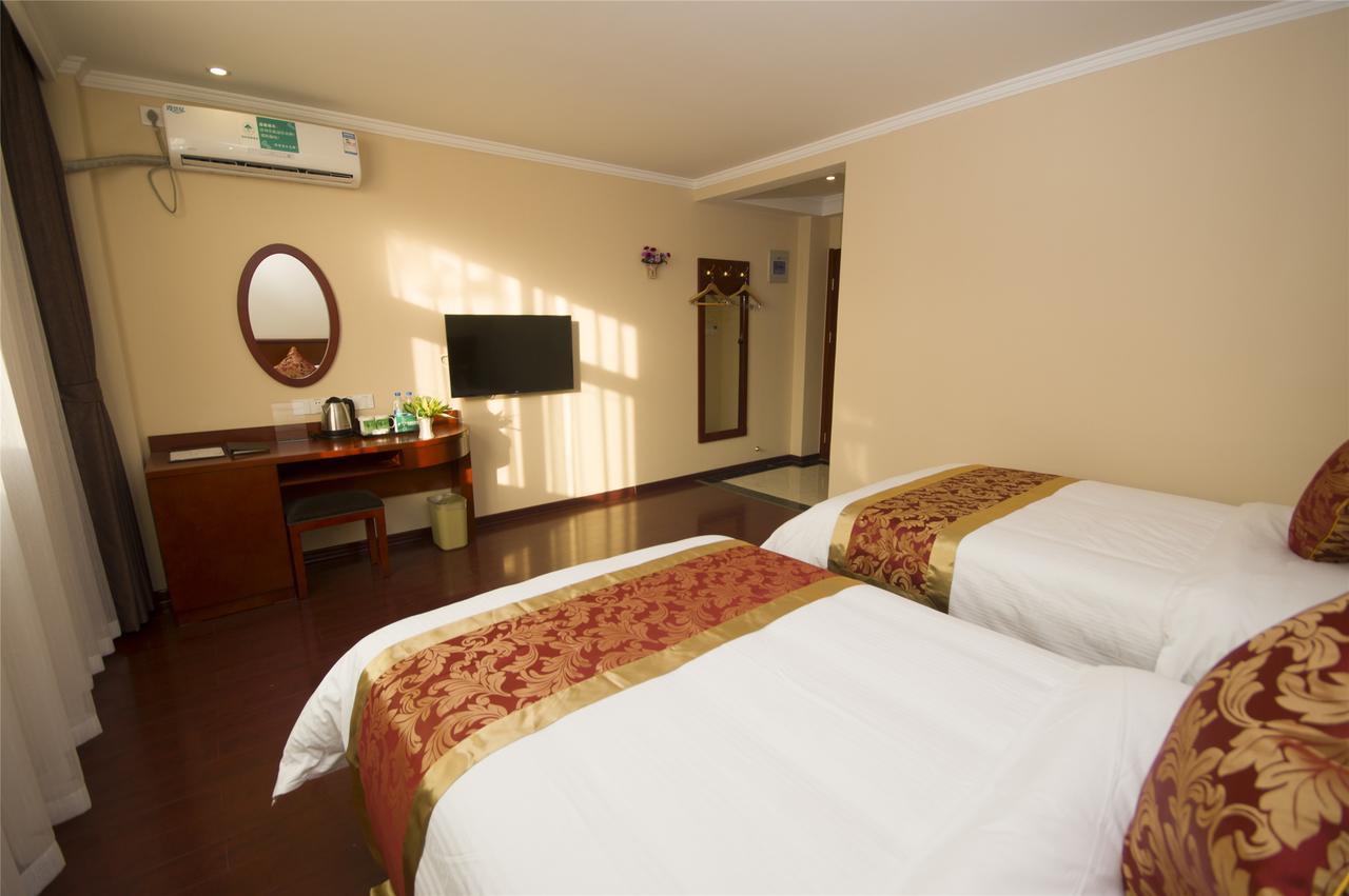 Greentree Inn Anhui Chizhou Jiuhua Mountain Scenic Spot Business Hotel Wuxiqiao المظهر الخارجي الصورة